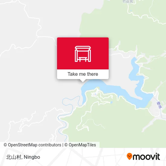 北山村 map