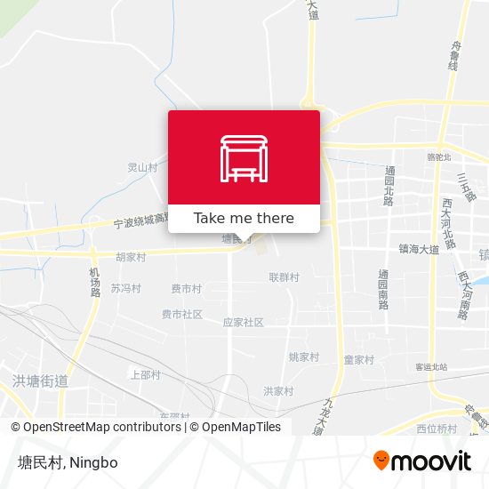 塘民村 map