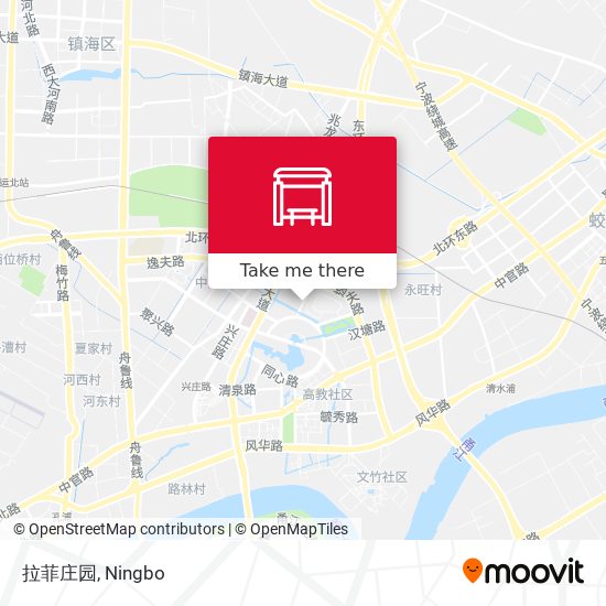 拉菲庄园 map