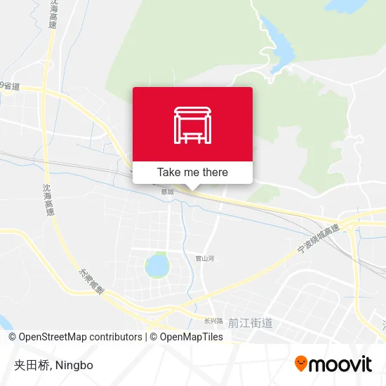 夹田桥 map