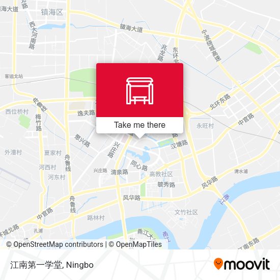 江南第一学堂 map