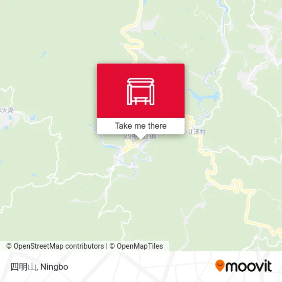 四明山 map