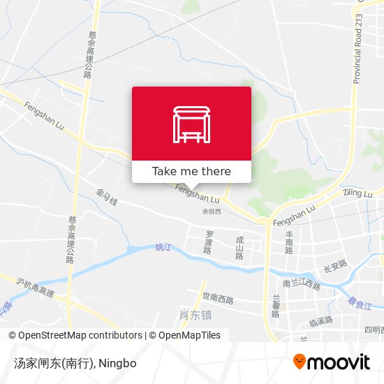 汤家闸东(南行) map