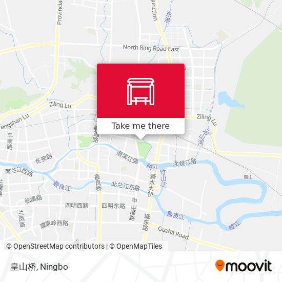 皇山桥 map