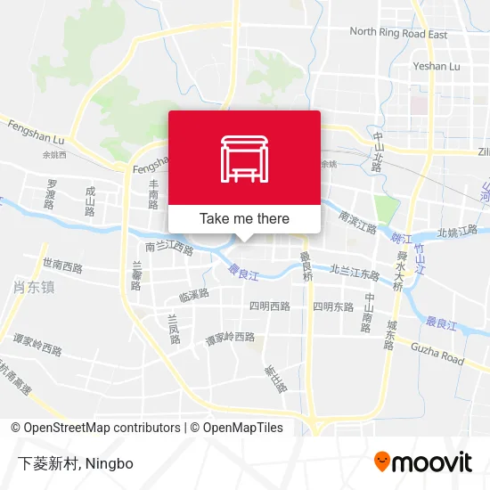 下菱新村 map
