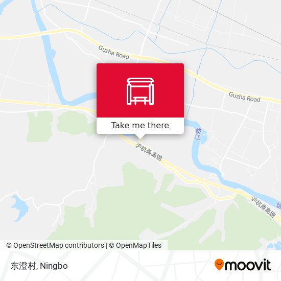 东澄村 map