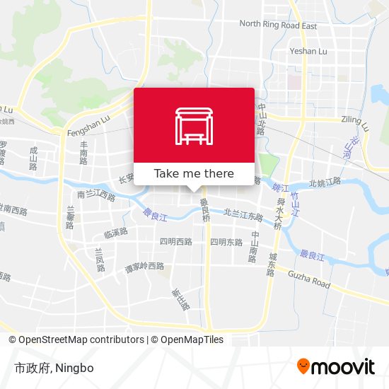 市政府 map