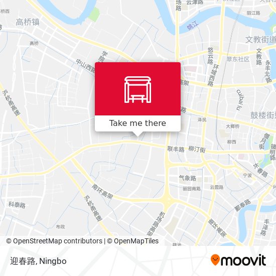 迎春路 map