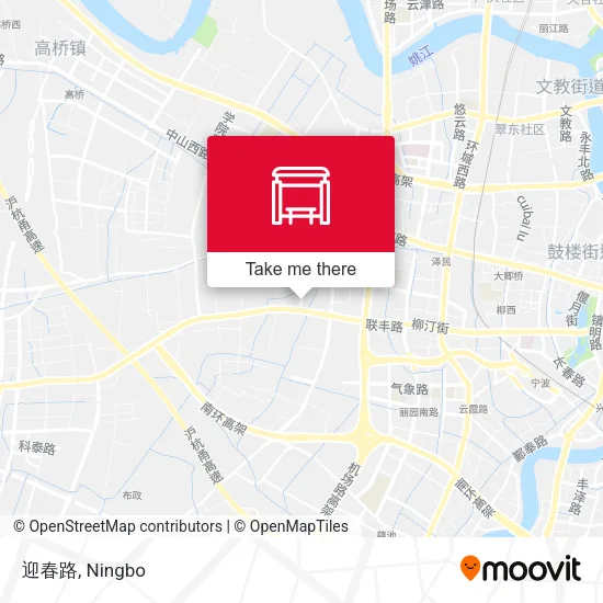 迎春路 map