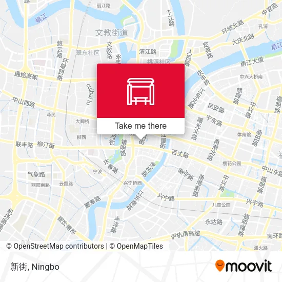 新街 map