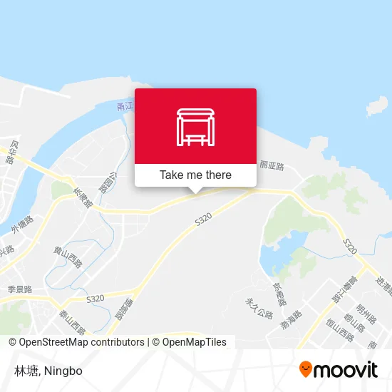 林塘 map