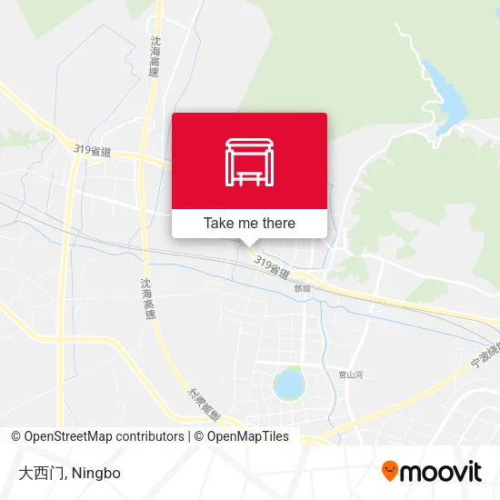 大西门 map