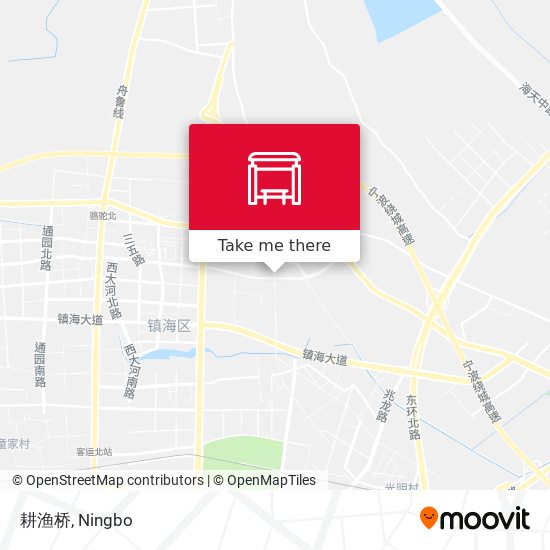 耕渔桥 map