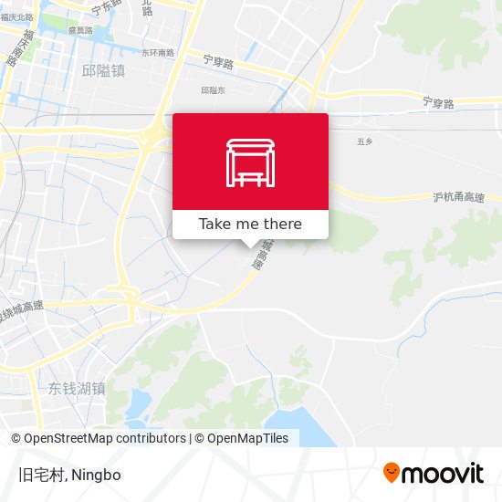 旧宅村 map