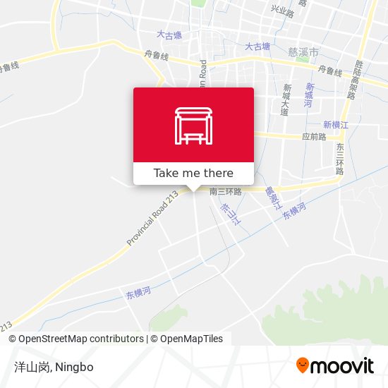 洋山岗 map
