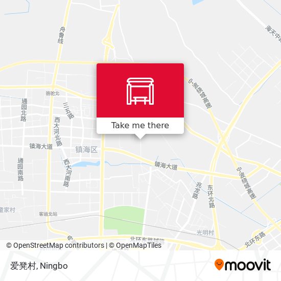 爱凳村 map