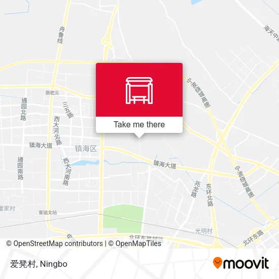 爱凳村 map