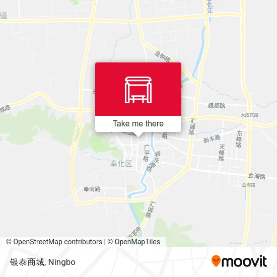 银泰商城 map