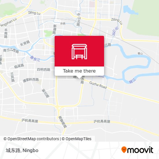 城东路 map