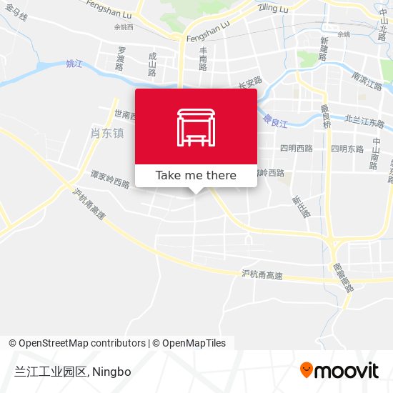 兰江工业园区 map