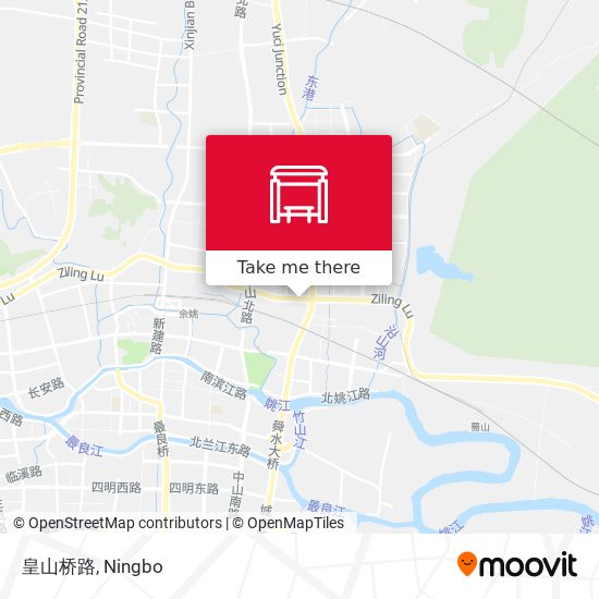 皇山桥路 map