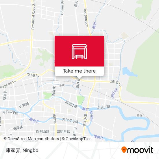 康家弄 map