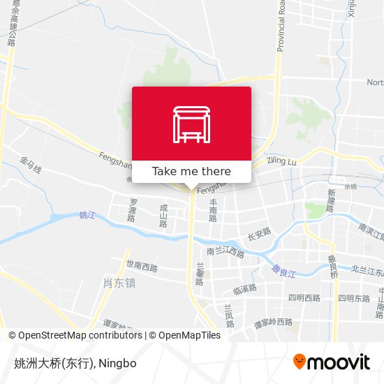 姚洲大桥(东行) map