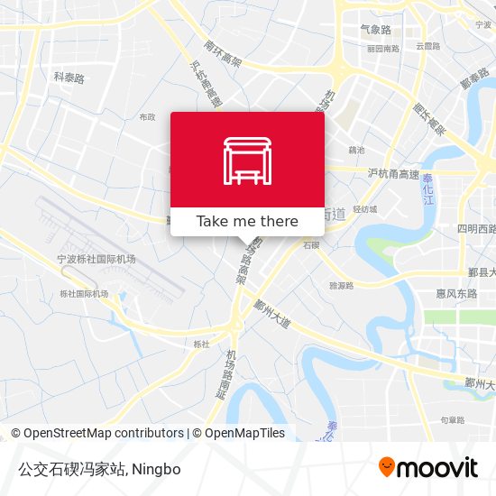 公交石碶冯家站 map