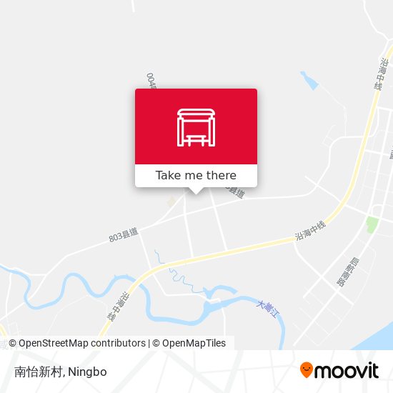 南怡新村 map