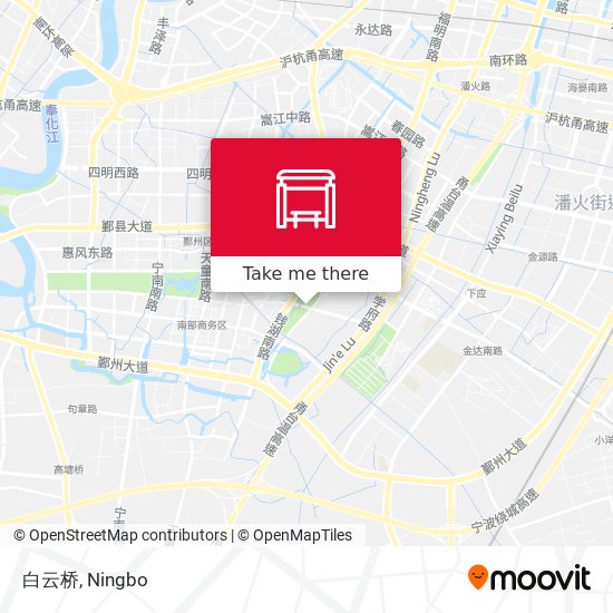 白云桥 map