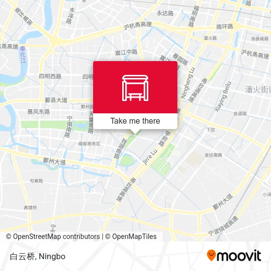 白云桥 map