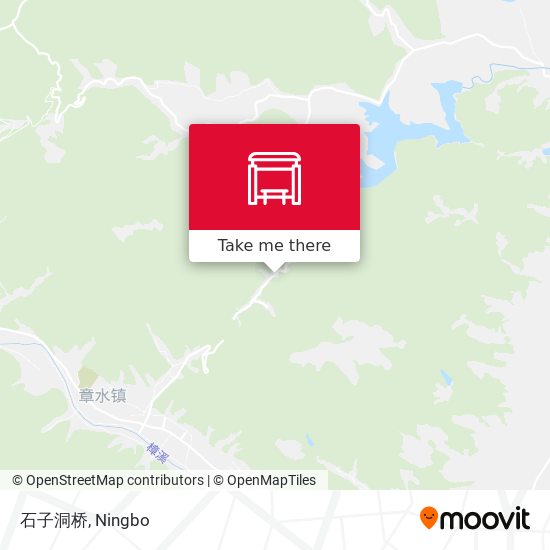 石子洞桥 map