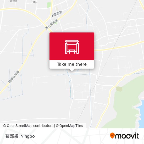 蔡郎桥 map