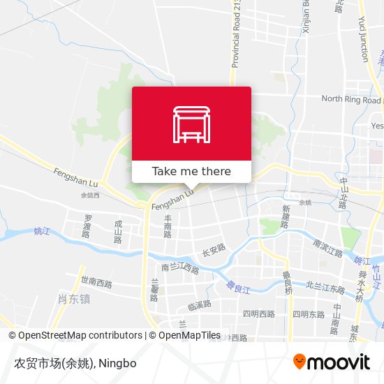 农贸市场(余姚) map