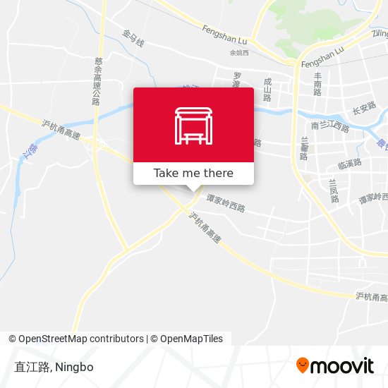 直江路 map