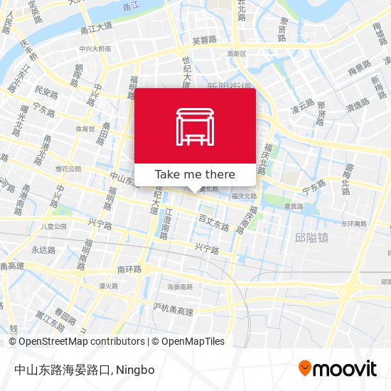 中山东路海晏路口 map