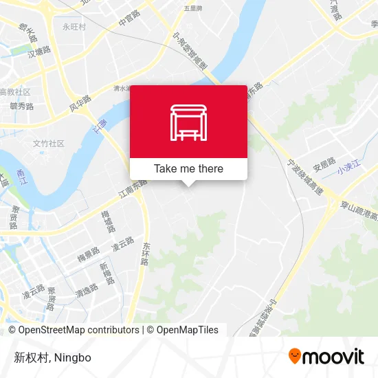 新权村 map