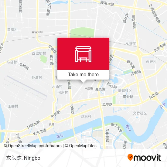 东头陈 map