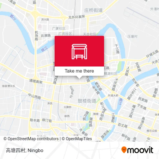 高塘四村 map
