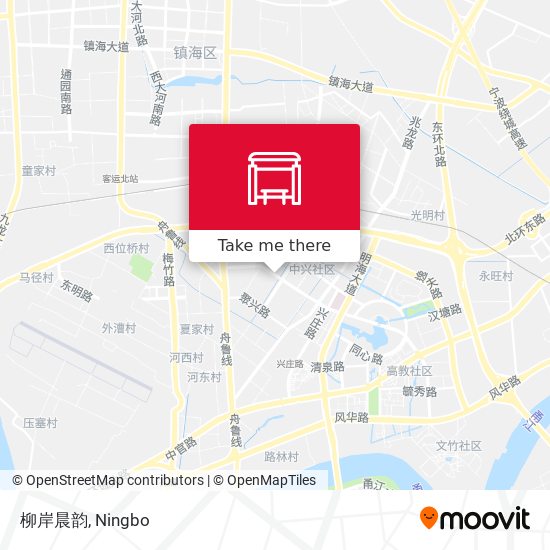 柳岸晨韵 map