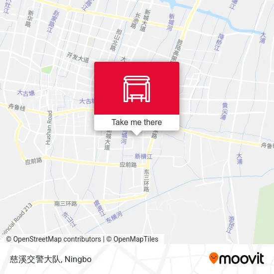 慈溪交警大队 map