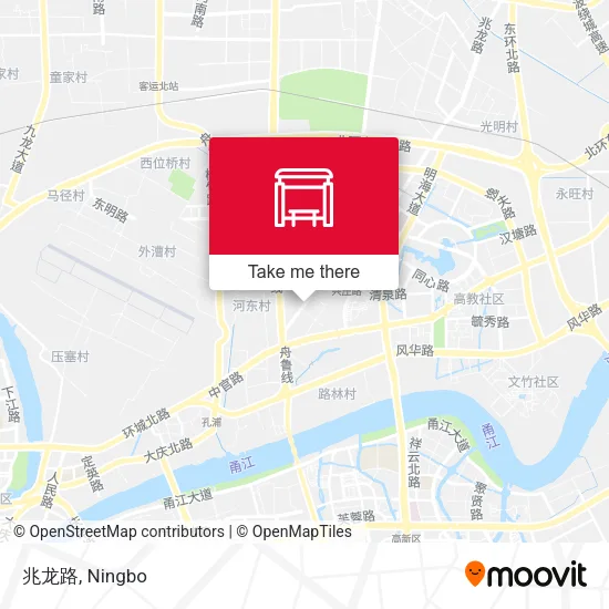 兆龙路 map