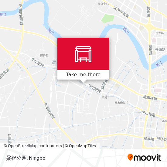 粱祝公园 map