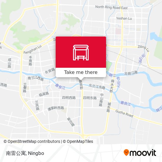南雷公寓 map