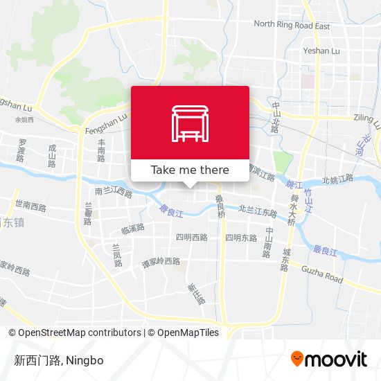 新西门路 map
