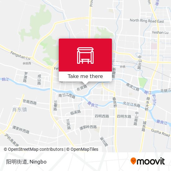 阳明街道 map