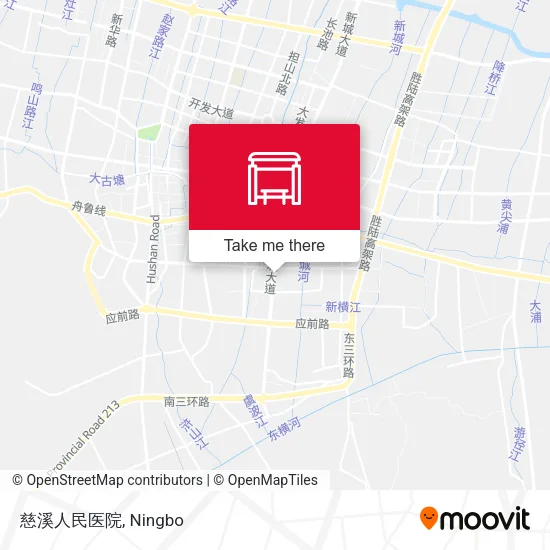 慈溪人民医院 map