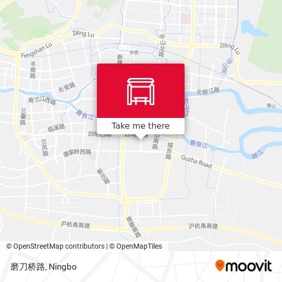 磨刀桥路 map