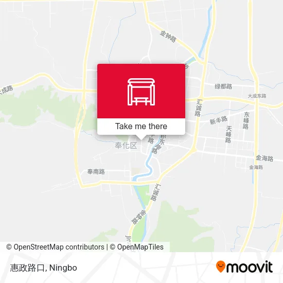惠政路口 map