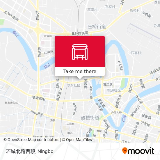 环城北路西段 map